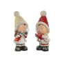 Adorno Navideño Home ESPRIT Blanco Rojo Beige 16,5 x 22 x 45 cm (2 Unidades) de Home ESPRIT, Navidad - Ref: S3058483, Precio:...