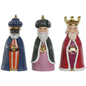 Adorno Navideño Home ESPRIT Multicolor Reyes Magos 9,5 x 7,5 x 20 cm (3 Piezas) de Home ESPRIT, Navidad - Ref: S3058497, Prec...