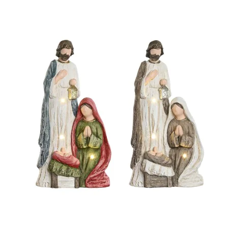 Christmas nativity set Home ESPRIT Green Grey Magnesium 22,5 x 12 x 44 cm (2 Units) by Home ESPRIT, Christmas - Ref: S3058501...