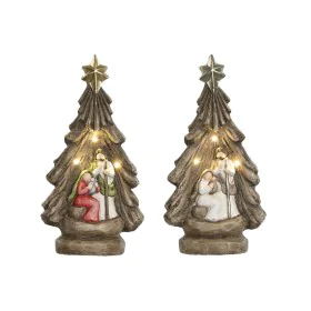 Christmas nativity set Home ESPRIT Green Grey Magnesium 23 x 13,5 x 45 cm (2 Units) by Home ESPRIT, Christmas - Ref: S3058502...