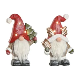 Christmas bauble Home ESPRIT White Red Gnome 25 x 11,5 x 38 cm (2 Units) by Home ESPRIT, Christmas - Ref: S3058504, Price: 50...