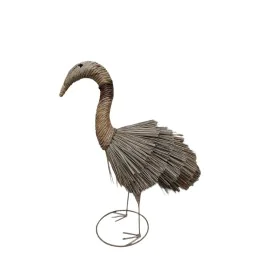 Decorative Figure Romimex Natural Heron 25 x 60 x 25 cm by Romimex, Collectables - Ref: D1628746, Price: 152,31 €, Discount: %