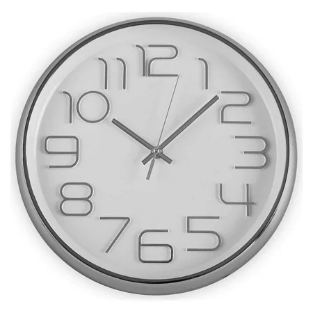 Horloge Murale Versa Plastique (4,5 x 30 x 30 cm) de Versa, Pendules murales - Réf : S3403230, Prix : 10,78 €, Remise : %