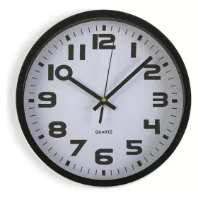 Horloge Murale Versa Noir Plastique 3,8 x 25 x 25 cm de Versa, Pendules murales - Réf : S3404211, Prix : 8,52 €, Remise : %