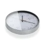 Horloge Murale Versa Blanc Argenté Plastique Quartz 4,3 x 30,5 x 30,5 cm de Versa, Pendules murales - Réf : S3412745, Prix : ...