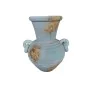 Vase Romimex Turquoise Terre cuite 30 x 40 x 35 cm Avec des poignées de Romimex, Vases - Réf : D1628779, Prix : 81,06 €, Remi...