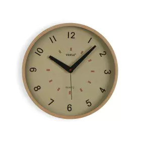 Horloge Murale Versa Beige Plastique 4 x 30 x 30 cm de Versa, Pendules murales - Réf : S3412955, Prix : 12,33 €, Remise : %