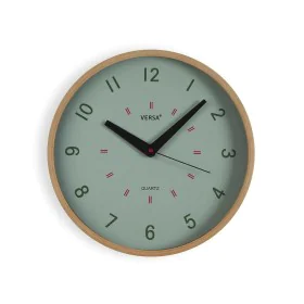 Wall Clock Versa Green Plastic 4 x 30 x 30 cm by Versa, Wall Clocks - Ref: S3412956, Price: 12,33 €, Discount: %