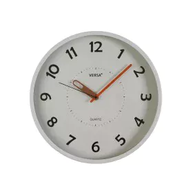 Wall Clock Versa White Plastic 4 x 30 x 30 cm by Versa, Wall Clocks - Ref: S3412957, Price: 12,33 €, Discount: %