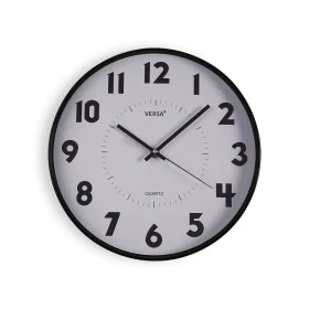 Reloj de Pared Versa Blanco Plástico 4 x 30 x 30 cm de Versa, Relojes de pared - Ref: S3412959, Precio: 12,33 €, Descuento: %