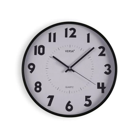 Horloge Murale Versa Blanc Plastique 4 x 30 x 30 cm de Versa, Pendules murales - Réf : S3412959, Prix : 12,33 €, Remise : %