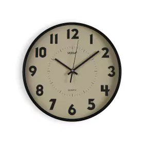 Horloge Murale Versa Beige Plastique 4 x 30 x 30 cm de Versa, Pendules murales - Réf : S3412960, Prix : 11,83 €, Remise : %