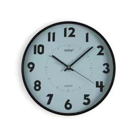 Wall Clock Versa Blue Plastic 4 x 30 x 30 cm by Versa, Wall Clocks - Ref: S3412961, Price: 12,33 €, Discount: %