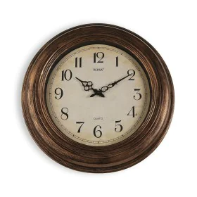 Horloge Murale Versa Antique Doré Plastique 4,5 x 51 x 51 cm de Versa, Pendules murales - Réf : S3412962, Prix : 25,74 €, Rem...