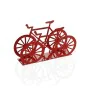 Porte-serviettes Versa Rouge Métal Céramique Acier Fer 4,5 x 9,5 x 16,5 cm Bicyclette de Versa, Étagères et supports - Réf : ...