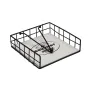 Napkin holder Versa Gourmet Steel 18 x 7 x 18 cm by Versa, Napkin Rings - Ref: S3413135, Price: 8,52 €, Discount: %