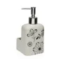 Soap Dispenser Versa Ceramic ABS Dolomite Flowers 9 x 18,5 x 8 cm by Versa, Stands and dispensers - Ref: S3413225, Price: 5,2...