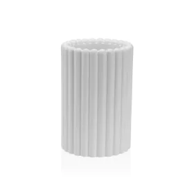 Toothbrush Holder Versa White Resin 7 x 10,5 x 7 cm by Versa, Stands and dispensers - Ref: S3413254, Price: 6,45 €, Discount: %