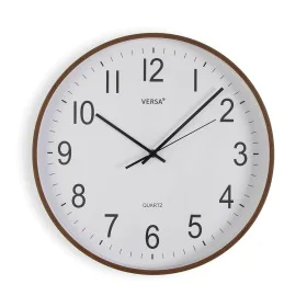 Horloge Murale Versa Plastique Quartz Bois MDF 5,5 x 40 x 40 cm de Versa, Pendules murales - Réf : S3413472, Prix : 24,21 €, ...