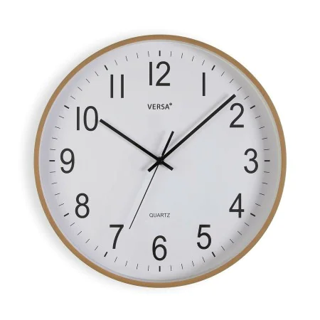 Horloge Murale Versa Plastique Quartz Bois MDF 5,5 x 40,5 x 40,5 cm de Versa, Pendules murales - Réf : S3413473, Prix : 24,21...