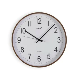 Horloge Murale Versa Plastique Quartz Bois MDF 5 x 35 x 35 cm de Versa, Pendules murales - Réf : S3413474, Prix : 19,66 €, Re...