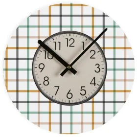 Wall Clock Versa Peter Wood 4 x 30 x 30 cm by Versa, Wall Clocks - Ref: S3413650, Price: 7,66 €, Discount: %