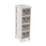 Chest of drawers Versa Tabo Textile Paolownia wood 32 x 81 x 26 cm by Versa, Chest of Drawers - Ref: S3413668, Price: 58,16 €...