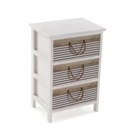 Caisson à Tiroirs Versa Tabo Textile Bois de paulownia 29 x 58 x 40 cm de Versa, Commodes - Réf : S3413669, Prix : 63,34 €, R...