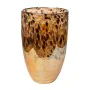 Vaso Romimex Preto Dourado Vidro Leopardo 18 x 28 x 18 cm de Romimex, Jarrões - Ref: D1628855, Preço: 64,96 €, Desconto: %