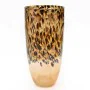 Florero Romimex Negro Dorado Vidrio Leopardo 18 x 37 x 18 cm de Romimex, Jarrones - Ref: D1628856, Precio: 78,31 €, Descuento: %