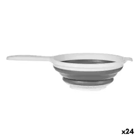 Strainer Foldable With handle White Grey polypropylene 20 x 3 x 33,5 cm (24 Units) by Kinvara, Sieves - Ref: S3625073, Price:...