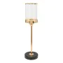 Portavelas Romimex Dorado Metal Vidrio 12 x 47 x 12 cm de Romimex, Candelabros y portavelas - Ref: D1628877, Precio: 34,29 €,...