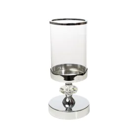 Bougeoir Romimex Argenté Métal verre 12 x 26 x 12 cm de Romimex, Bougeoirs et chandeliers - Réf : D1628878, Prix : 30,90 €, R...