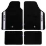 Conjunto de Tapetes de Carro Sparco Preto/Prateado Cinzento Prateado Alcatifa (4 pcs) de Sparco, Tapetes antiderrapantes - Re...