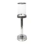 Portavelas Romimex Plateado Metal Vidrio 12 x 42 x 12 cm de Romimex, Candelabros y portavelas - Ref: D1628885, Precio: 42,17 ...