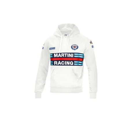 Herren Sweater mit Kapuze Sparco Martini Racing Weiß von Sparco, Pullover & Sweatshirts - Ref: S3721337, Preis: 100,10 €, Rab...