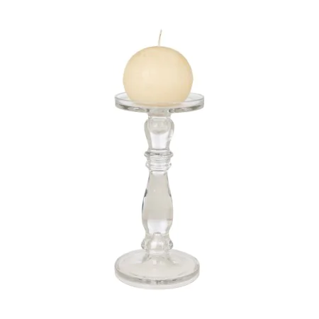 Portavelas Romimex Transparente Vidrio 13 x 27 x 13 cm de Romimex, Candelabros y portavelas - Ref: D1628941, Precio: 20,42 €,...