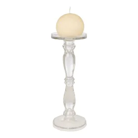 Portavelas Romimex Transparente Vidrio 13 x 35 x 13 cm de Romimex, Candelabros y portavelas - Ref: D1628942, Precio: 24,13 €,...