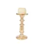 Castiçais Romimex Dourado Vidro 13 x 27 x 13 cm de Romimex, Candelabros e suportes para velas - Ref: D1628944, Preço: 26,84 €...