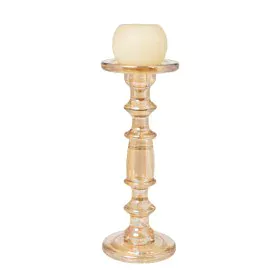 Castiçais Romimex Dourado Vidro 13 x 35 x 13 cm de Romimex, Candelabros e suportes para velas - Ref: D1628945, Preço: 32,33 €...