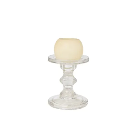 Portavelas Romimex Transparente Vidrio 13 x 19 x 13 cm de Romimex, Candelabros y portavelas - Ref: D1628946, Precio: 17,23 €,...