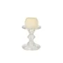 Candleholder Romimex Transparent Glass 13 x 19 x 13 cm by Romimex, Candelabras and candle holders - Ref: D1628946, Price: 17,...