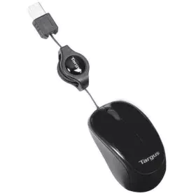 Mouse con Cavo e Sensore Ottico Targus Compact Blue Trace Nero di Targus, Mouse - Rif: S5602851, Prezzo: 12,29 €, Sconto: %