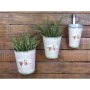 Set de pots de fleurs Romimex Multicouleur Métal 3 Pièces de Romimex, Cache-pots - Réf : D1628958, Prix : 21,71 €, Remise : %