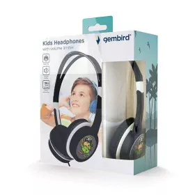 Casque audio GEMBIRD MHP-JR-BK Enfant de GEMBIRD, Écouteurs et accessoires - Réf : S5614286, Prix : 7,30 €, Remise : %