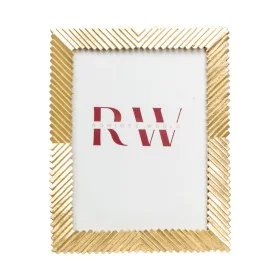 Photo frame Romimex Golden Resin 15 x 20 x 2 cm by Romimex, Table and wall frames - Ref: D1628973, Price: 17,62 €, Discount: %