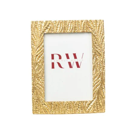 Photo frame Romimex Golden Resin 13 x 18 x 2 cm by Romimex, Table and wall frames - Ref: D1628976, Price: 17,05 €, Discount: %