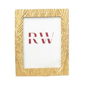 Photo frame Romimex Golden Resin 15 x 20 x 2 cm by Romimex, Table and wall frames - Ref: D1628977, Price: 18,34 €, Discount: %