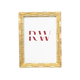 Photo frame Romimex Golden Resin 13 x 18 x 2 cm by Romimex, Table and wall frames - Ref: D1628980, Price: 14,62 €, Discount: %