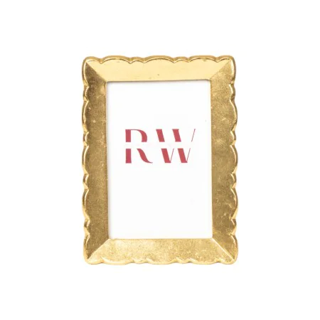 Photo frame Romimex Golden Resin 13 x 18 x 2 cm by Romimex, Table and wall frames - Ref: D1628988, Price: 17,11 €, Discount: %